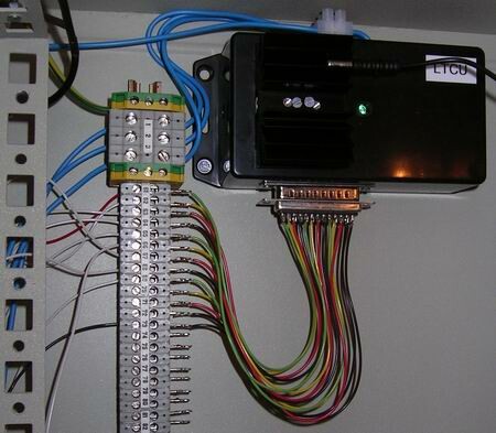 Stack lights and horn controller