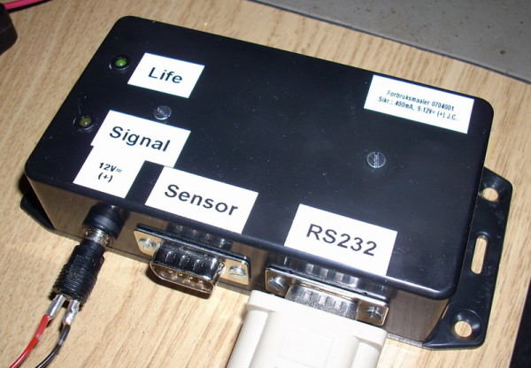 Home power consumption measuring unit